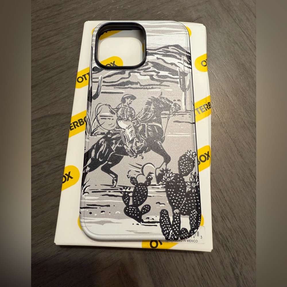 16 ProMax Otterbox Western themed phone case